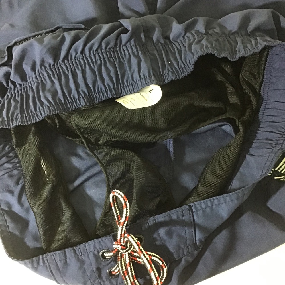 Speedo Mens Sunrise Navy Water Shorts Swim Trunks Size L - Picture 5 of 7